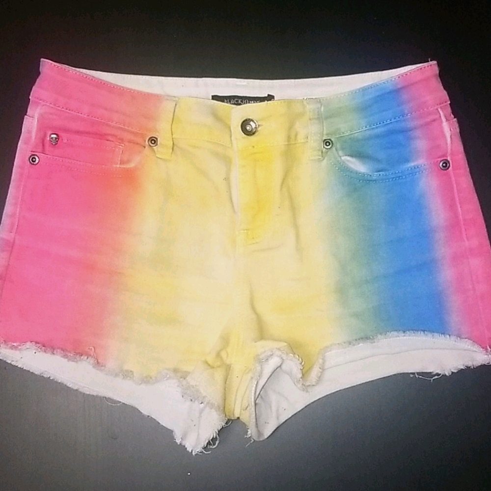 Rainbow shorts